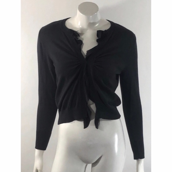 J Park Sweaters - J Park Womens Cardigan Sweater Size 3 Dark Gray